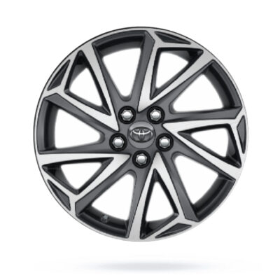 SET 4 JANTE ALIAJ 16″ ANTHRACITE MACHINED TOYOTA YARIS 2020 – 2025